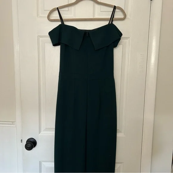 Anthropologie BHLDN Delice Off the Shoulder Crepe Dress - Picture 9 of 13